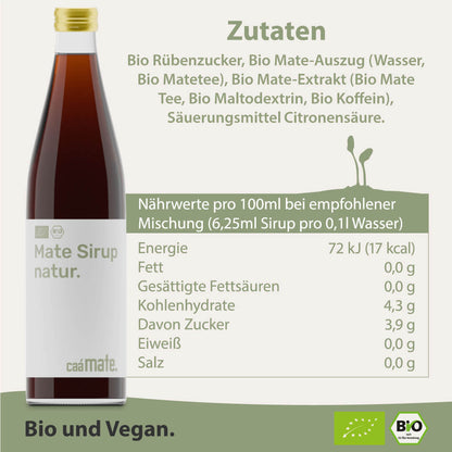 Bio Mate Sirup Natur 500ml